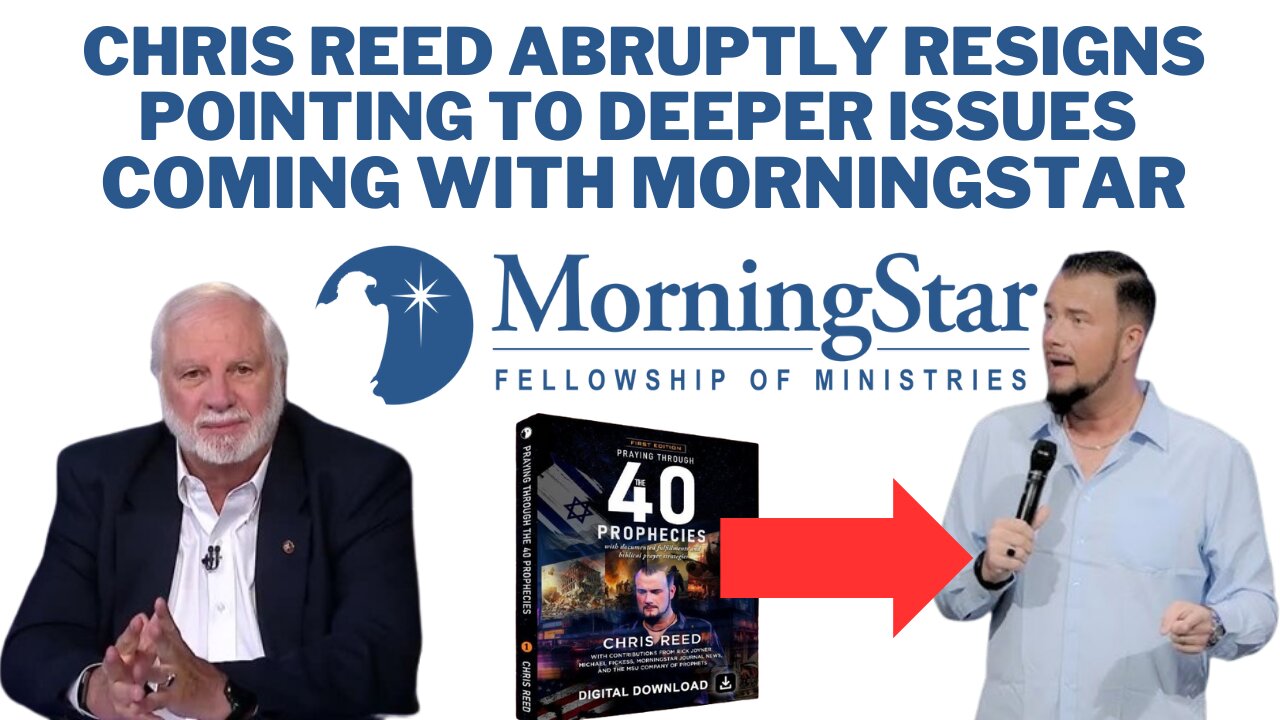 Chris Reed Abruptly Resigns Pointing to Another Church Scandal at Rick Joyner Morningstar Ministries