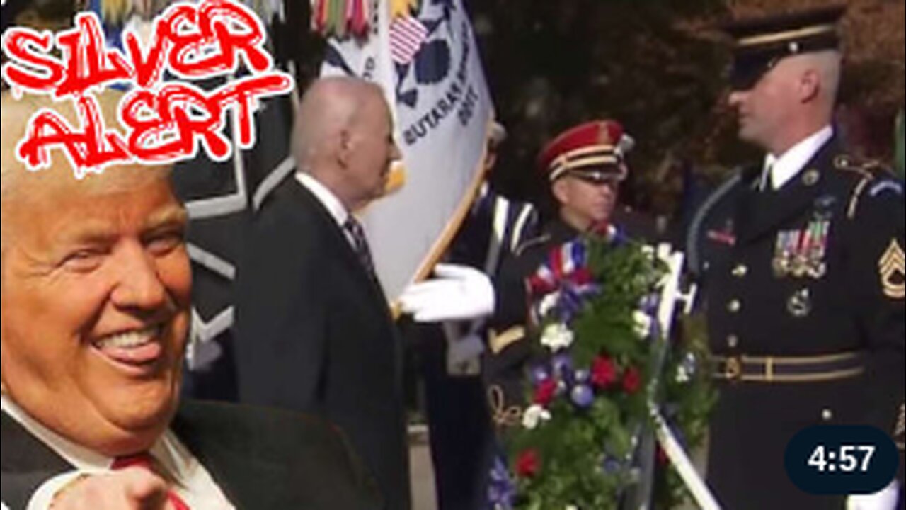 Biden Confused After Laying a Wreath at the Tomb of the Unknown Soldier