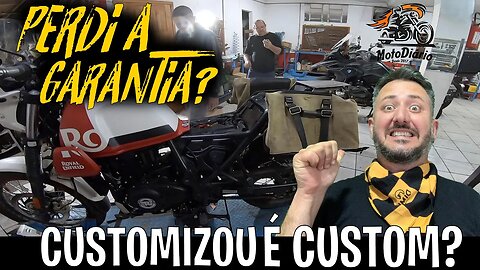 SCRAM 411 dá pra CUSTOMIZAR? CUSTOMIZEI A SCRAM, PERDI A GARANTIA?