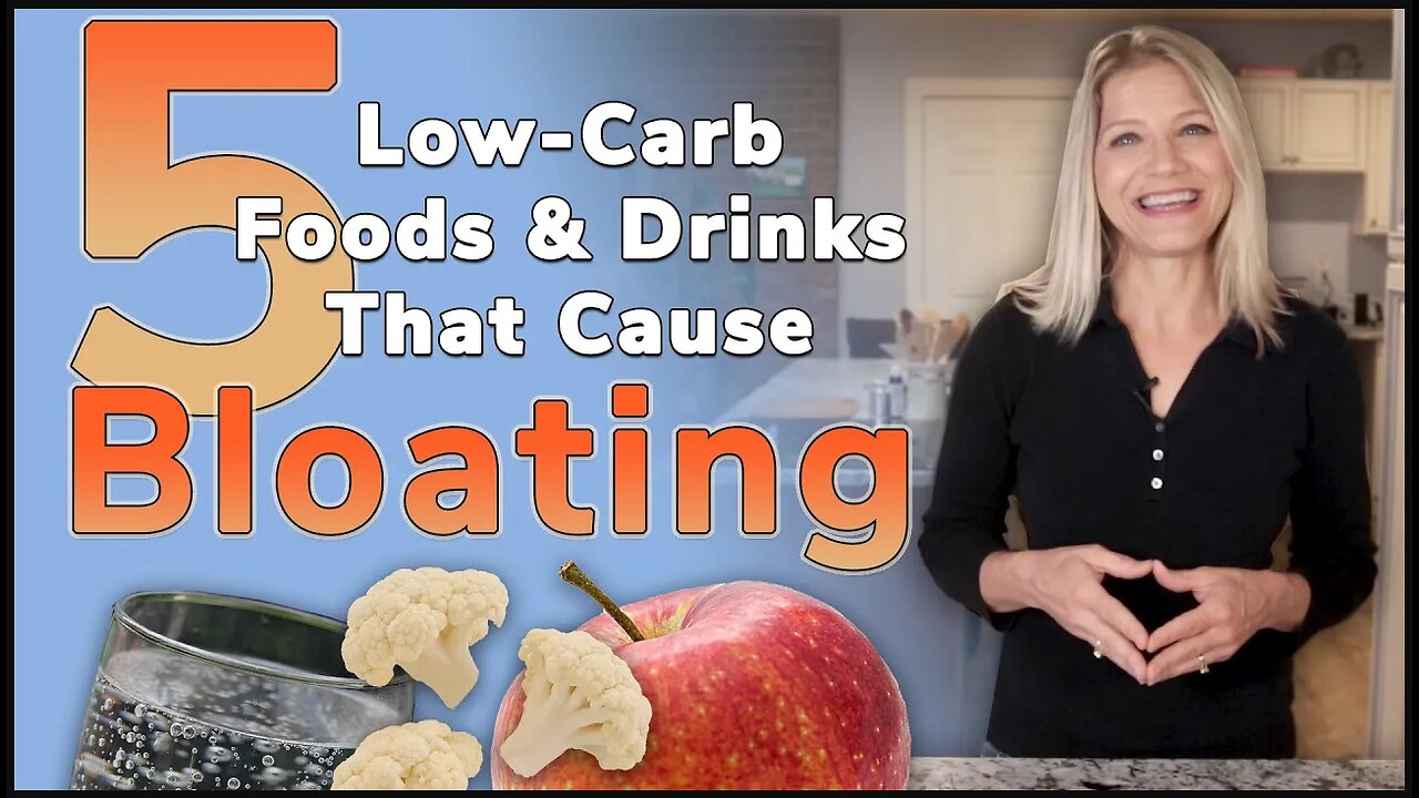 5 Low Carb Foods & Drinks That Can Cause Bloating