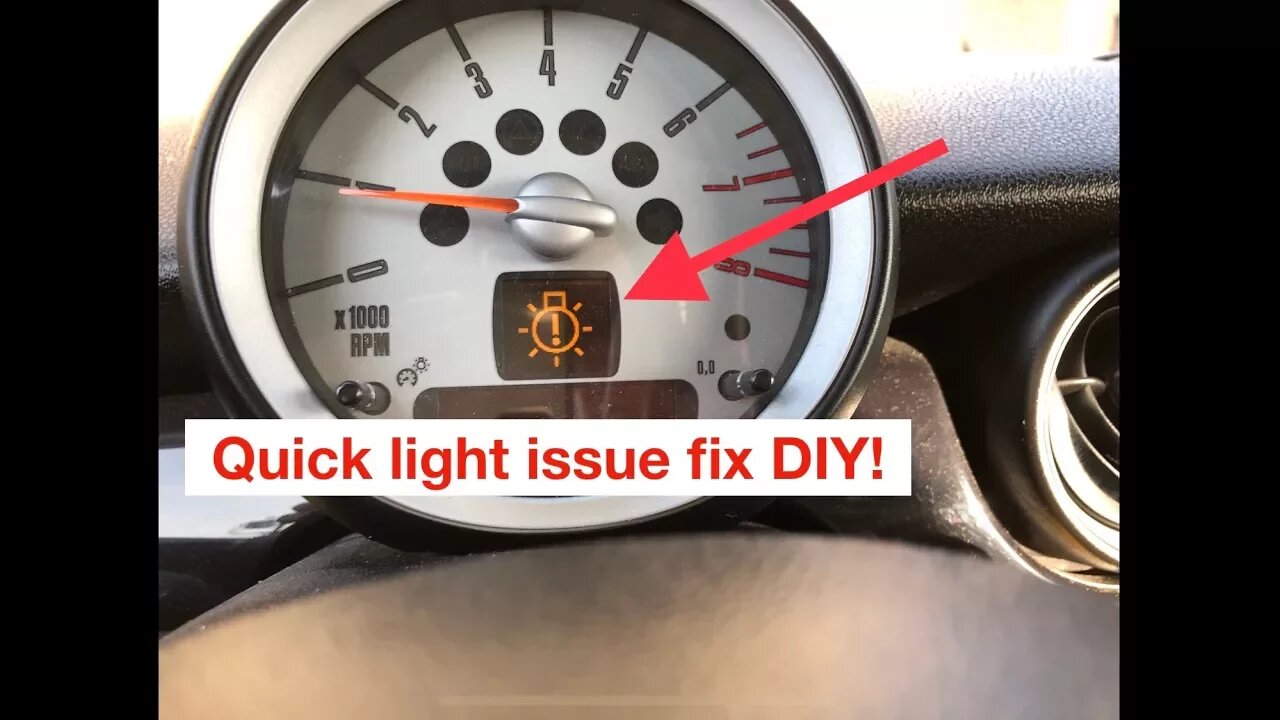 How To Replace License Plate Light On Mini Cooper