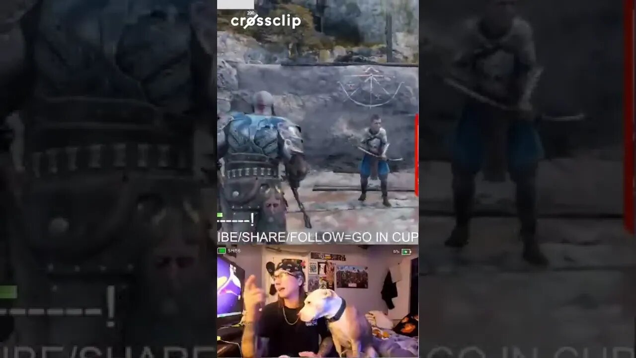 So Satisfying 😂 #shorts #godofwarragnarok #gaming #sony #godofwar #kratos #gamingclips #ps5 #fypp