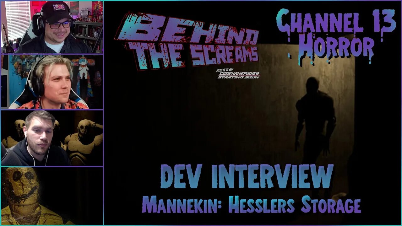 Behind The Screams | Horror Game Developer Interview | Mannekin: Hesslers Storage