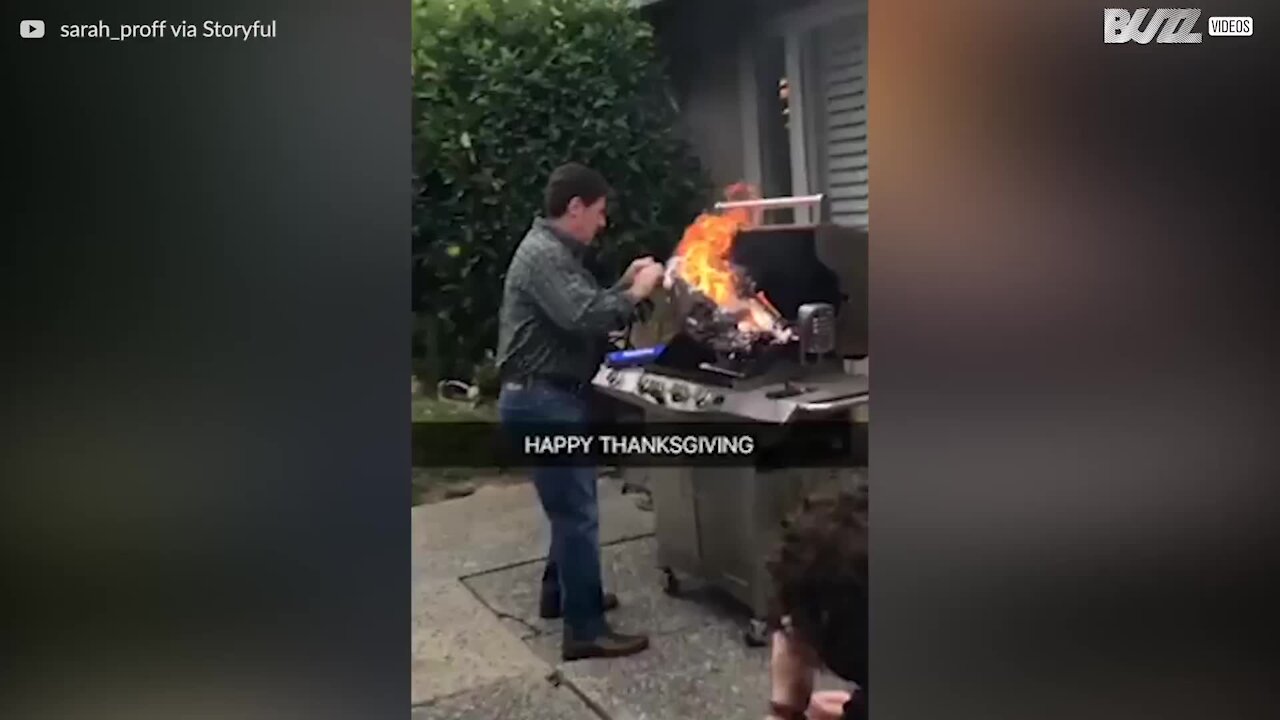 Förkolnad kalkon är en ny tradition på Thanksgiving
