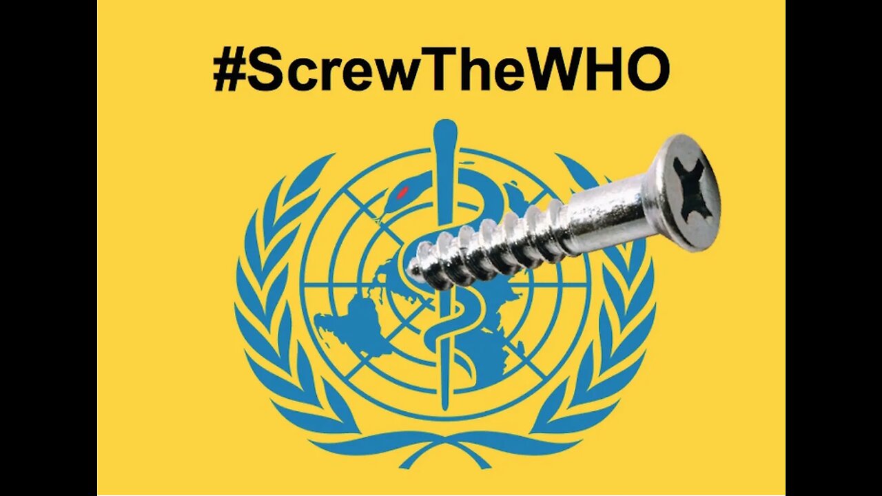 Make your own declaration against the World Health Organization #screwthewho #thepeoplesdeclaration