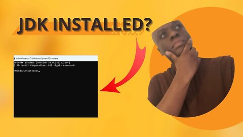How To Use Command Prompt To Check If Java JDK Is Installed #commandprompt #javajdk