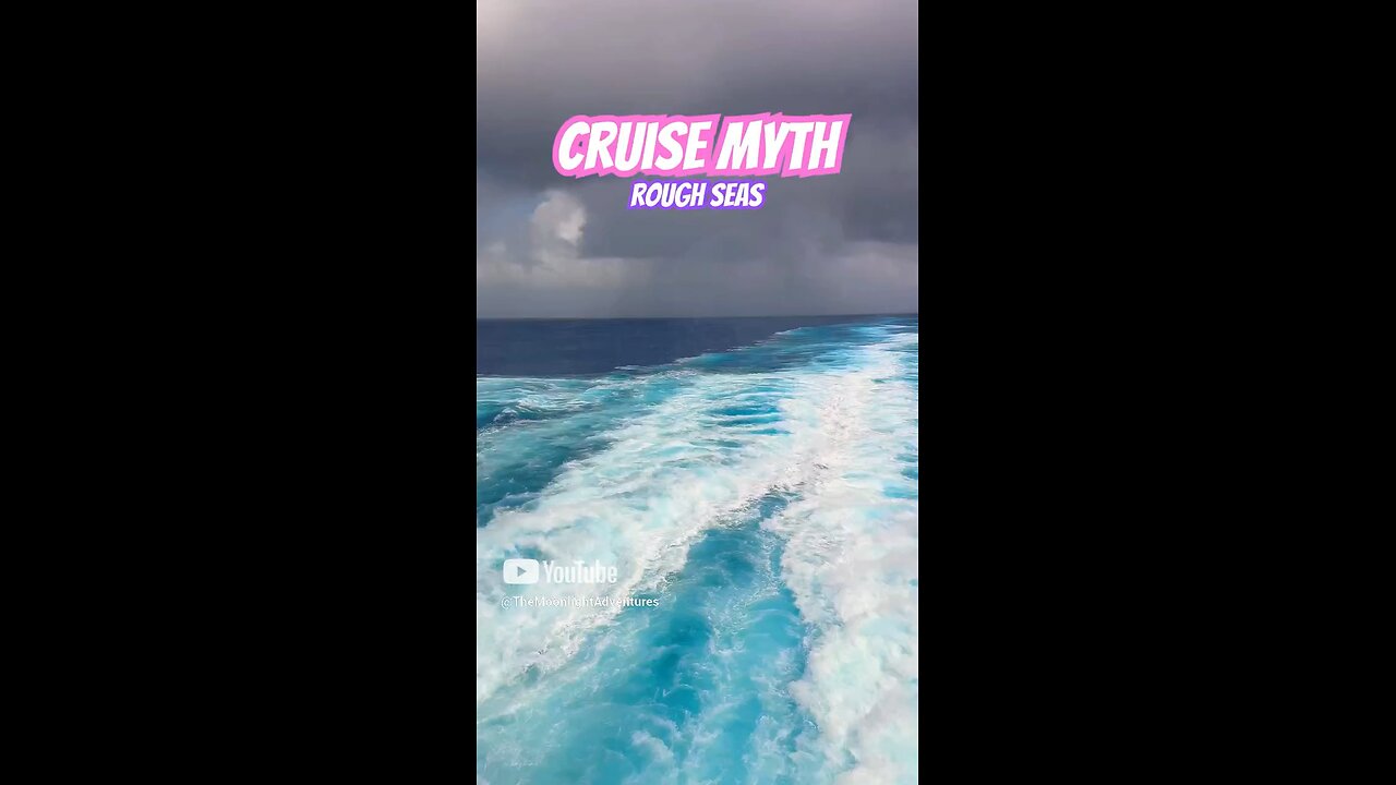 CRUISE FACTS: Rough Seas 🛳️🌊 #travel #shorts #cruise #roughseas #cruiseship