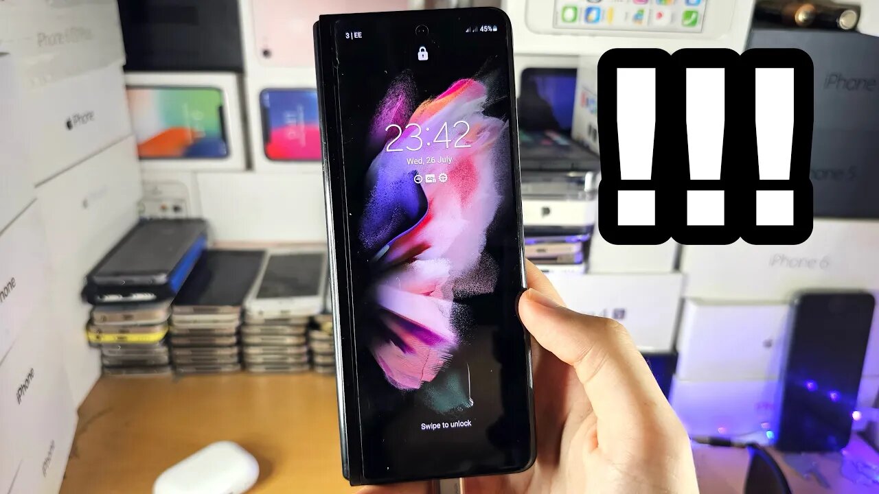 Z Fold 3: Samsung REMOVED Recovery Mode! (no more hard reset etc)