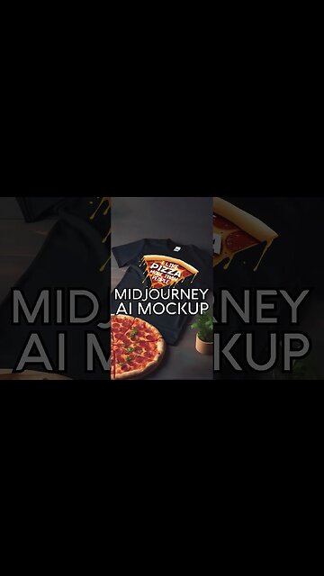 AI Mock Up With Midjourney For Print On Demand Shirt #midjourney #midjourneyai #amazonmerch #mockup