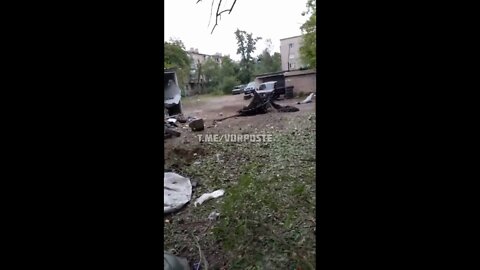 Hide BMP in residential area, Russian forces destroy BMP, complain Russia is targeting civilians