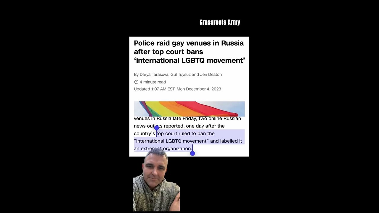 Russia Has Banned The International LGBTQ Movement And Labeled Them An Extremist Organization