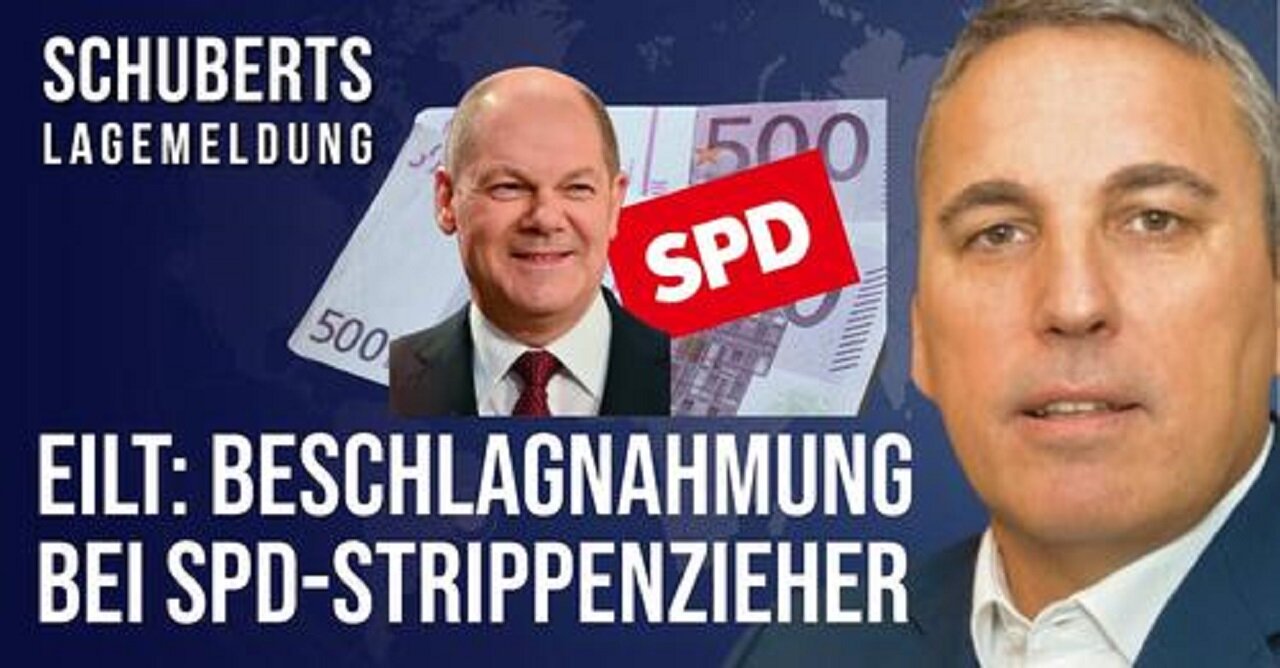 SPD in Panik! Kanzler Scholz in Gefahr .. Kahrs Handy beschlagnahmt