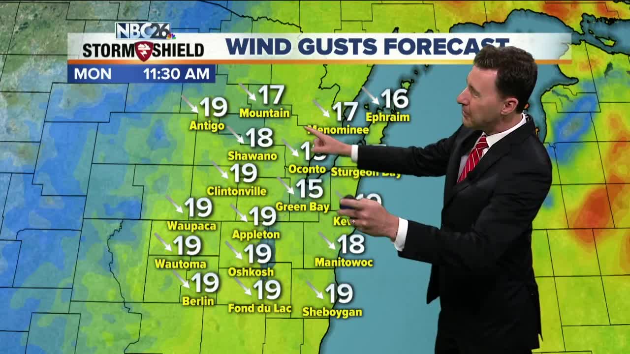 Michael Fish's NBC26 weather forecast