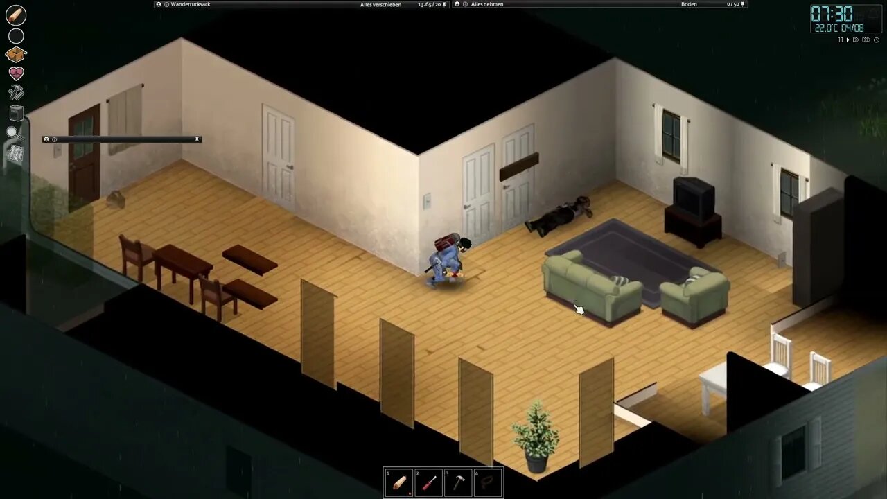Project Zomboid Einzelspieler - Teil 004 - #Geldsystem #2 (HD) - lebenskuenstler.net #LetsPlay