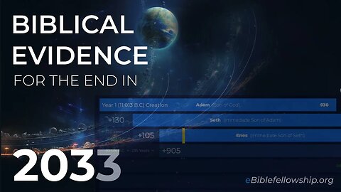 Biblical Evidence For The End in 2033 - Part 4