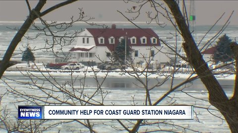 Community stepping up to help Coast Guard Station