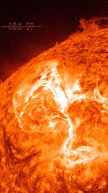 Som ET - 81 - Sun - Filament Eruptions from AR 13614 - March 21, 2024