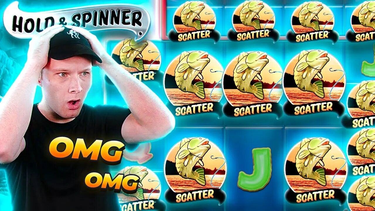 I GOT INTO A HUGE BONUS ON THE NEW BIG BASS BONANZA MEGAWAYS! HOLD AND SPINNER!