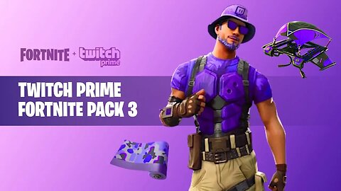 Claim this "TWITCH PRIME PACK 3" in Fortnite *FREE ITEMS* (New Fortnite X Twitch Prime Loot)