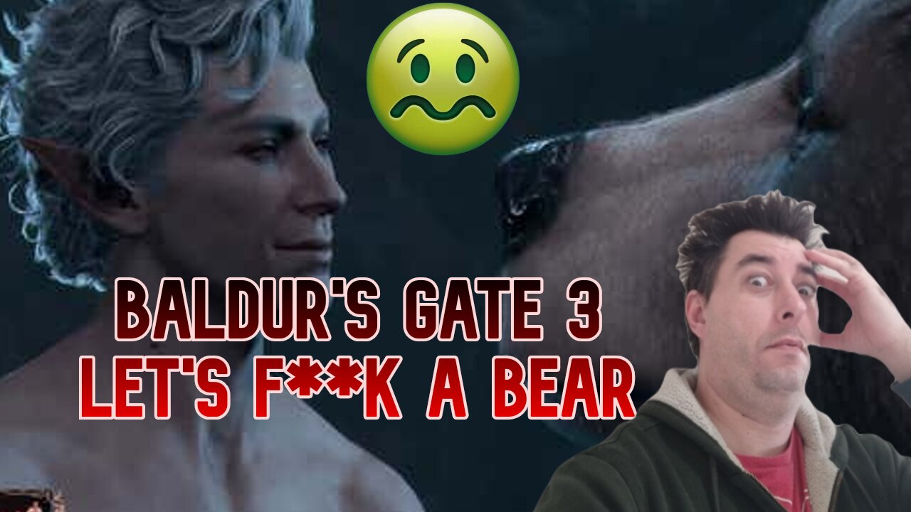 Baldur's Gate 3 Let's You Go Balls Deep Into A Bear | A WOTC Game?