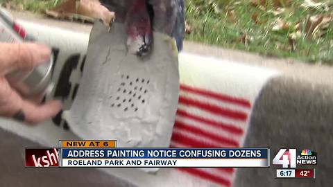 Fliers about painting curbs cause confusion in Fairway