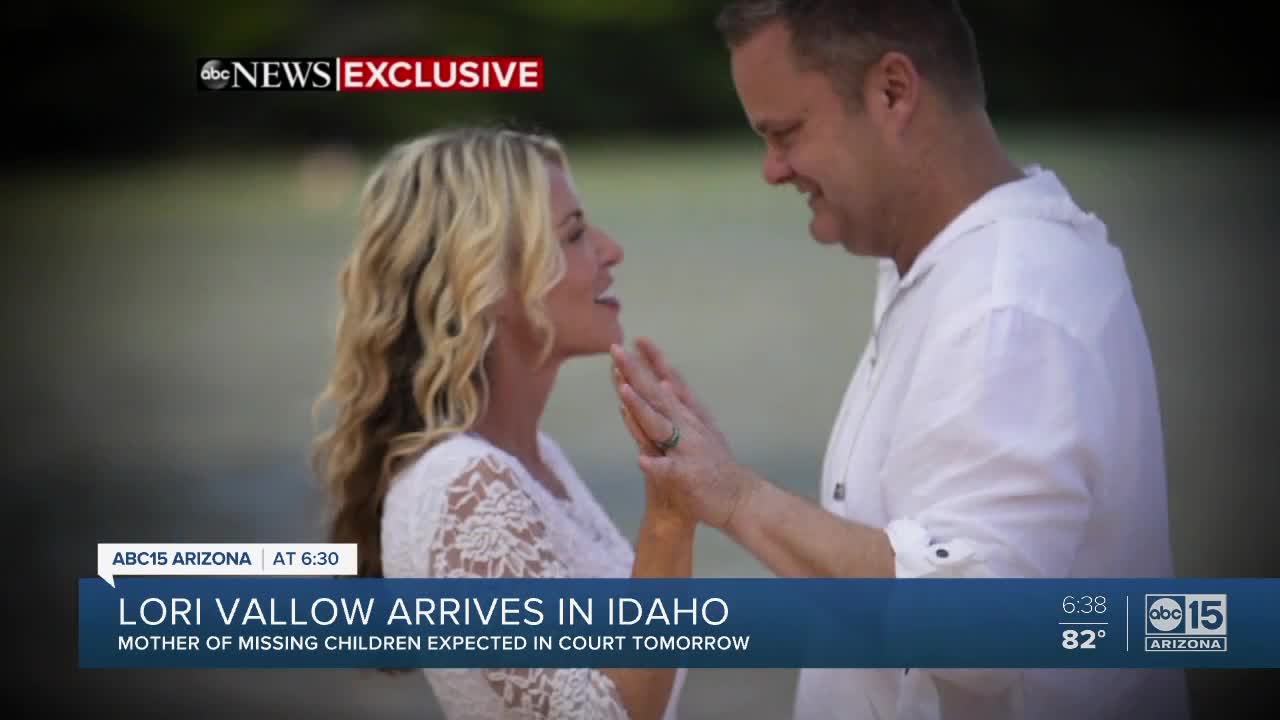 Lori Vallow arrives in Idaho