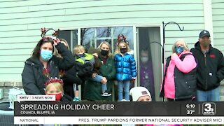 Family spreads holiday cheer by donating Christmas trees to Primrose residents