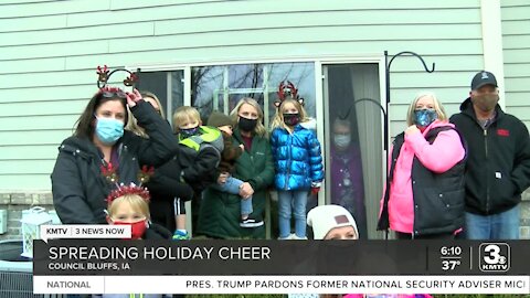 Family spreads holiday cheer by donating Christmas trees to Primrose residents