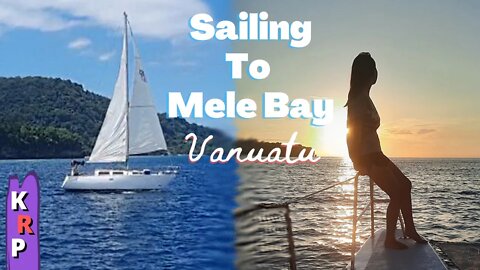 Day Sailing from Port Vila to Mele Bay Vanuatu