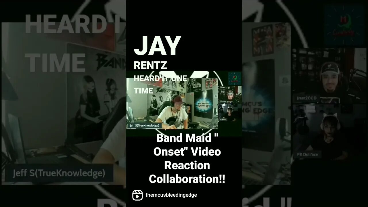 Clip #6 of a Band Maid " Onset" First Reaction/ Video Reaction Collaboration! #bandmaidonset