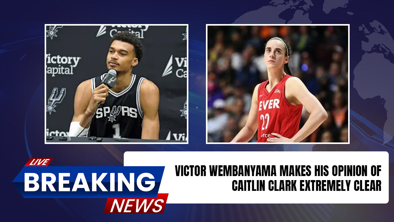 Victor Wembanyama Makes His Opinion of Caitlin Clark Extremely Clear