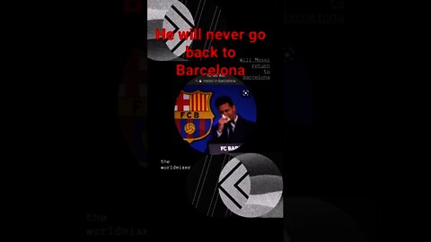 Messi said he will never go back to fuc**ing Barcelona, he’s frustrated because they kicked him out!