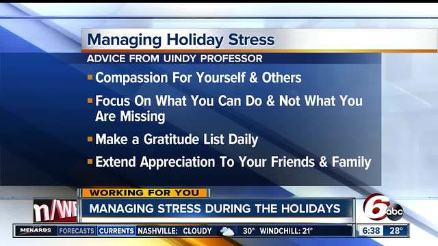 Managing Holiday Stress