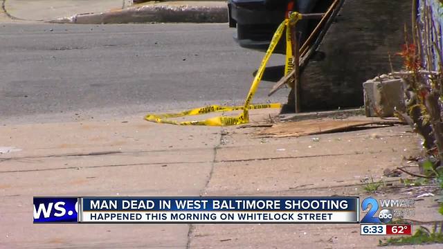 Man Dead in West Baltimore Shooting