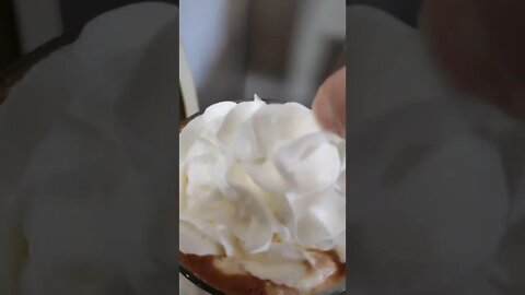 Whipped Cream On Coffee