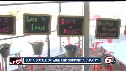 Buy a bottle of wine at new Mass Ave tasting room and support a charity