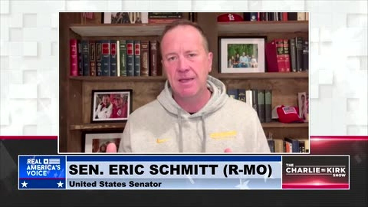 Sen. Eric Schmitt Maps Out What Trump&apos;s Top Legislative Priorities As President Should Be