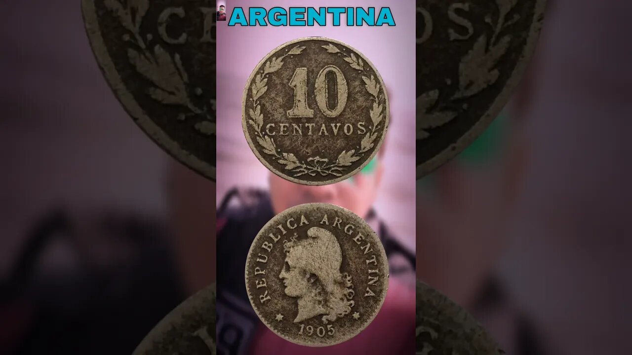 ARGENTINA 10 CENTAVOS 1905. #shorts #viral #coinnotesz