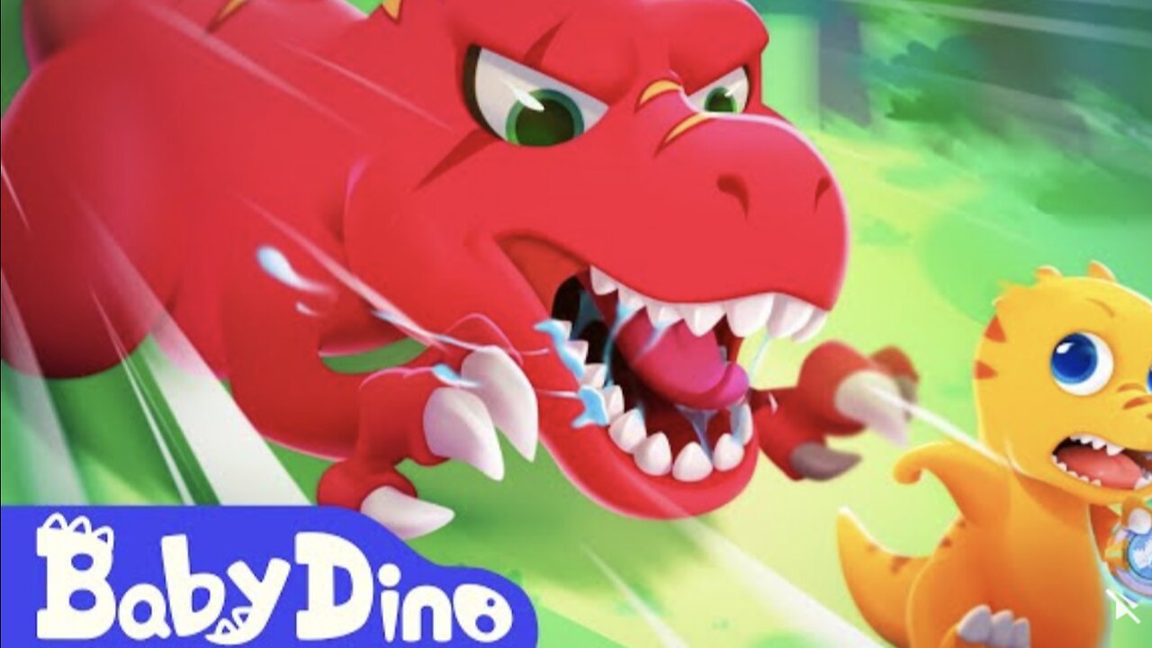 Baby Dino Ep2 Morph into Iron T-Rex + Ep3 Dinosaur Fire Brigade Jurassic Kids Cartoon