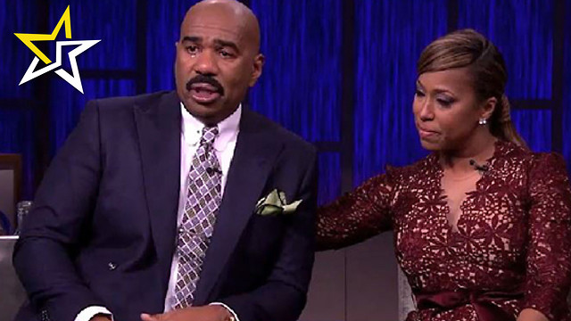 Steve Harvey Becomes Overwhelmed With Emotions When His 7 Kids Surprise Him Live On Air