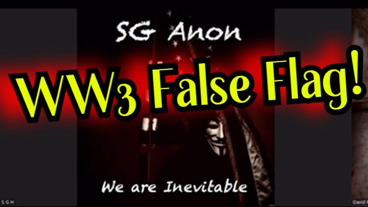 New SG Anon HUGE Intel: WW3 False Flag - Clinton Crime Family and The collapse of the Petrodollar!