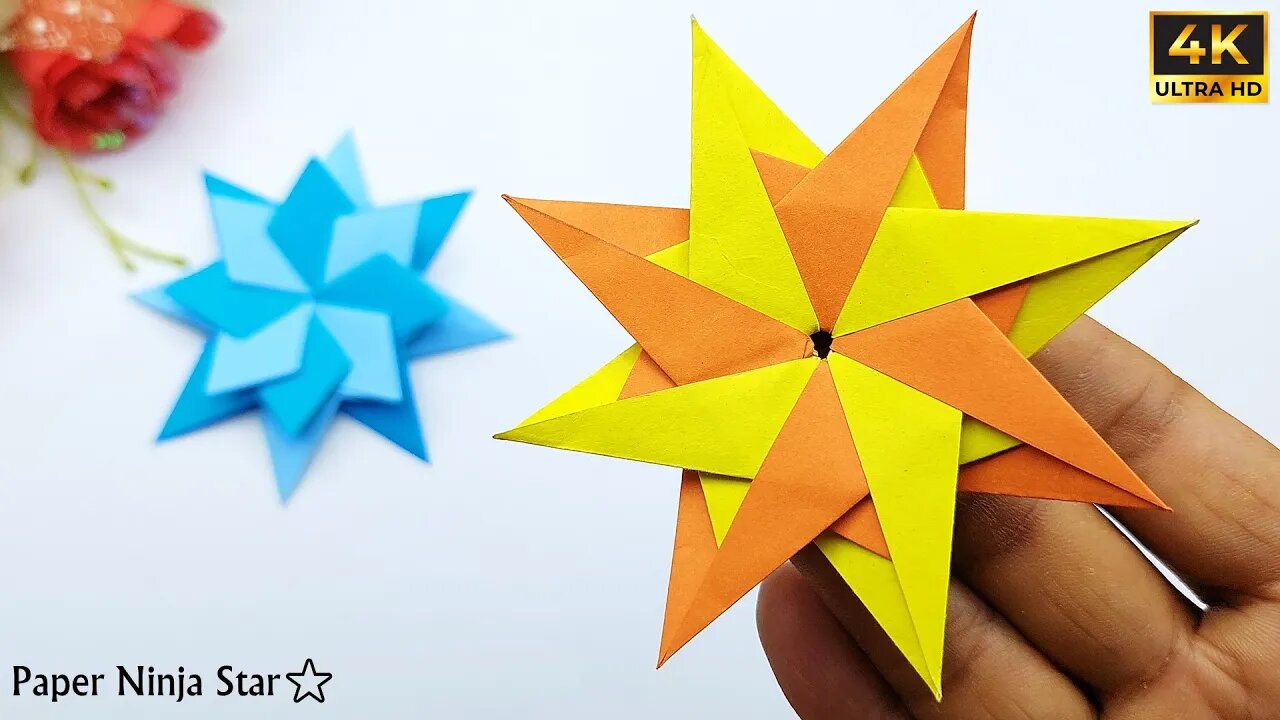 How to Make a Paper Star Step by Step | Origami Star Making | Easy Paper Crafts