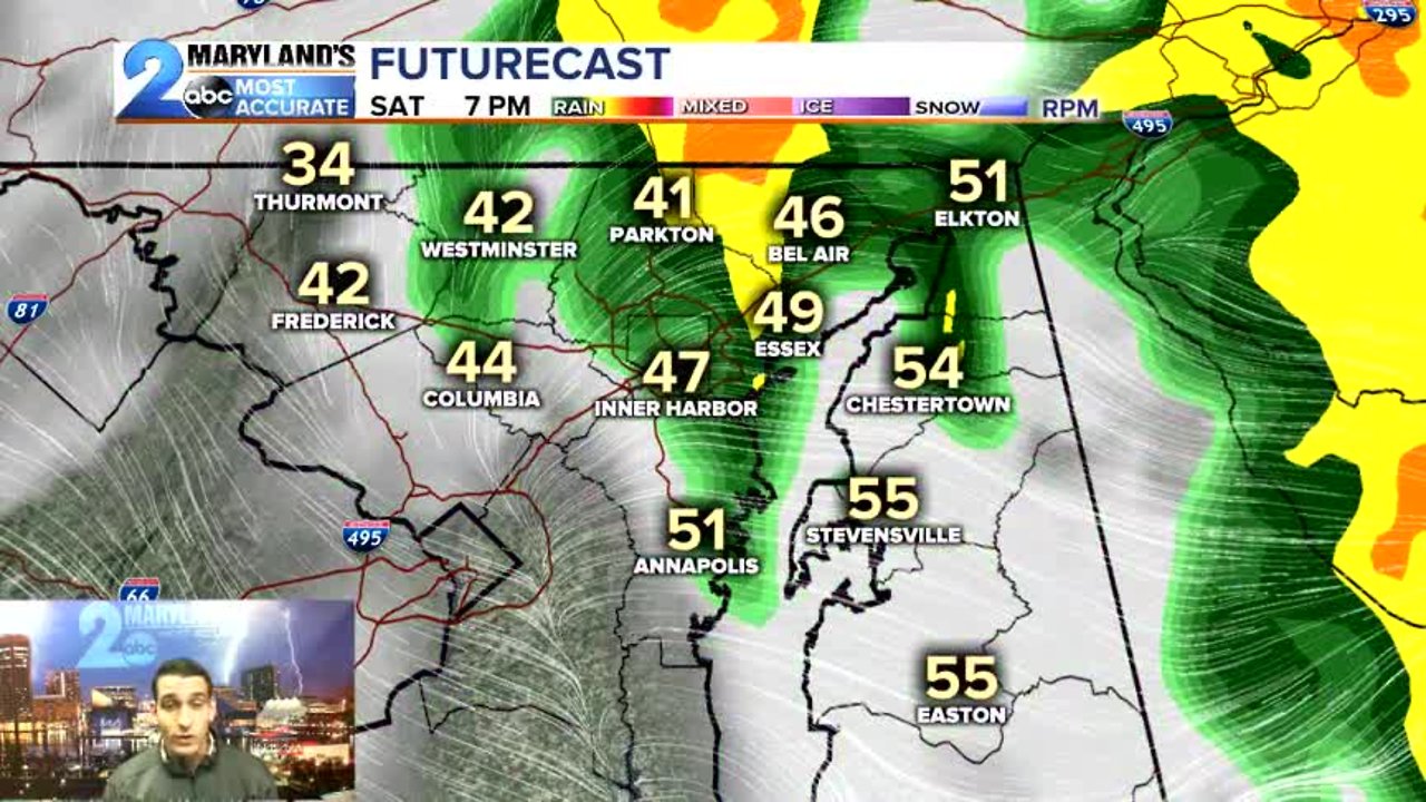 Soaking Saturday Rain To Sunday Sun