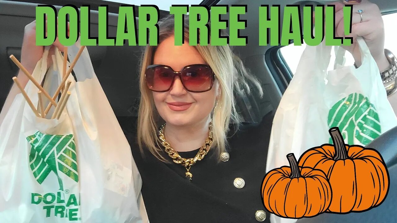 DOLLAR TREE | HALLOWEEN AND FALL CAR HAUL | @Dollar Tree #dollartree #halloween