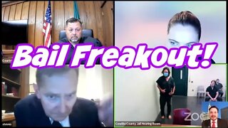 Wild Court Moments #126 Bail Freakout!