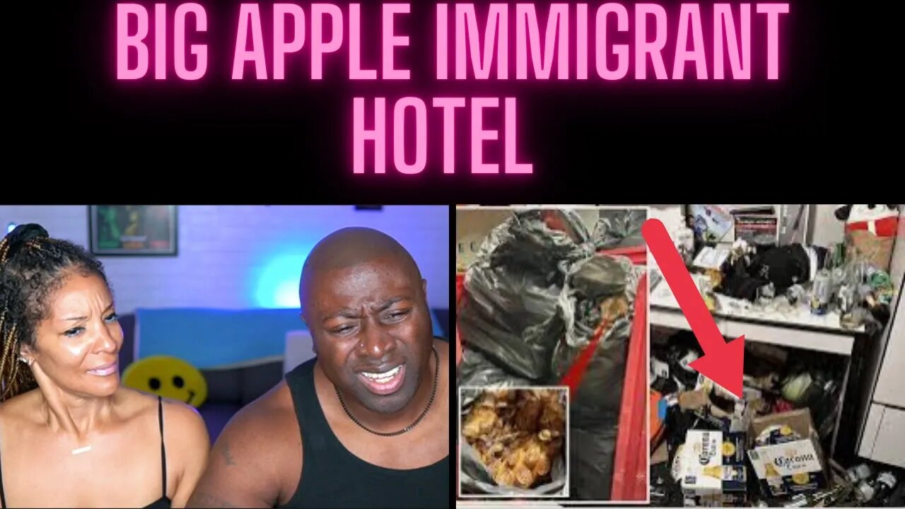 NYC Immigrant Hotel Gets TRASHED While AMERICAN Homeless People Sleep Outside In The COLD!