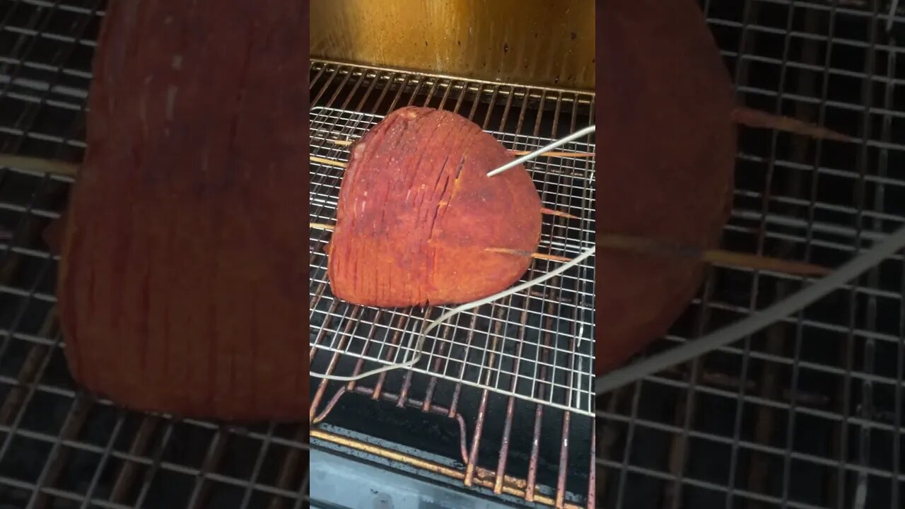 Smoked Spiral Ham - Pit Boss 1600 Elite