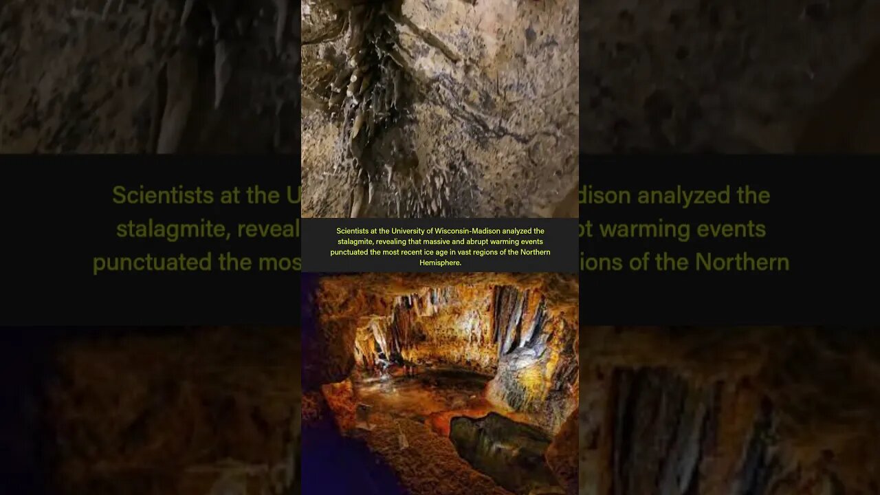 Uncovering Abrupt Climate Swings in North America's History #shorts #shortsvideo #cave