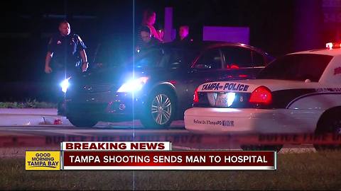 Detectives: Shooting in Tampa sends one to hospital