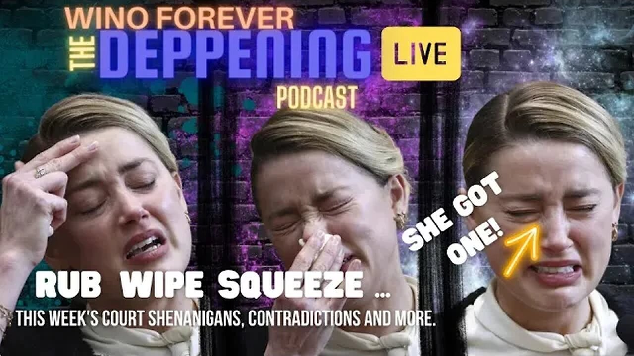 WINO FOREVER-THE DEPPENING PODCAST: Ep.46 'Lost Amber Testimony Footage + Jennifer Grey & Rochelle'